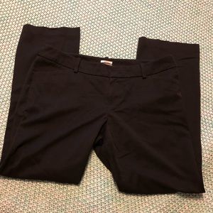 Black work trousers